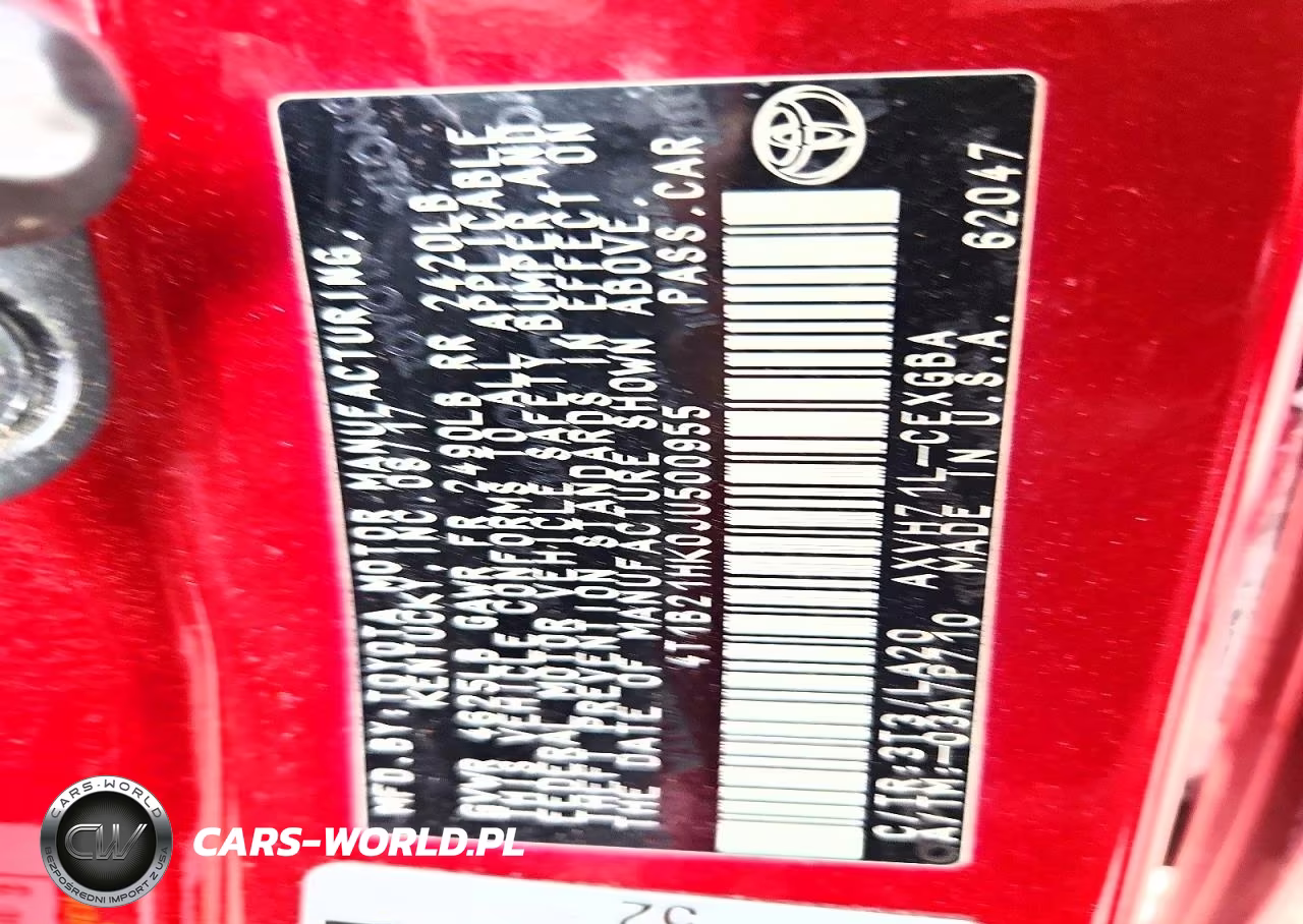 2018 Toyota Camry Hybrid Xle VIN:4T1B21HK0JU500955 - 12