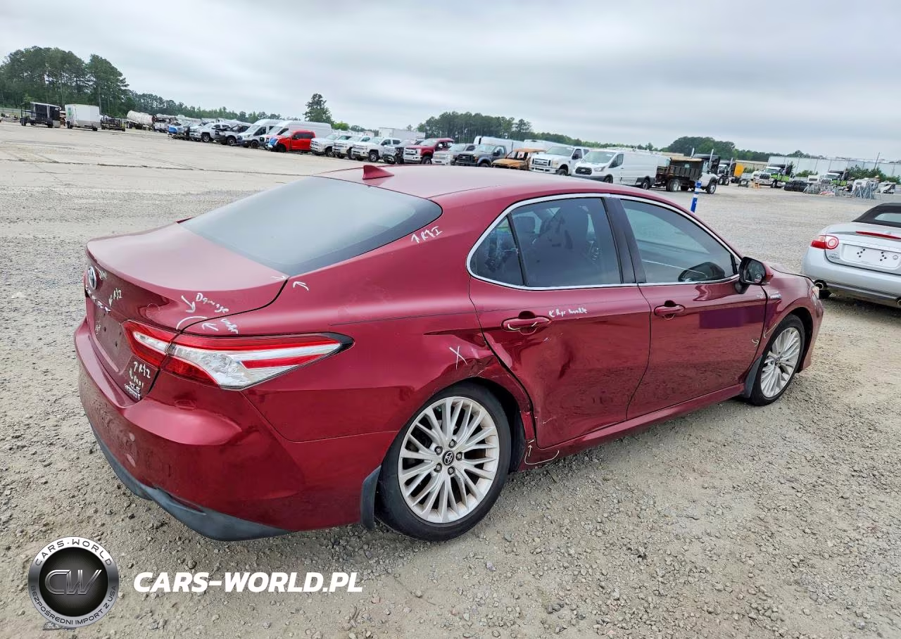 2018 Toyota Camry Hybrid Xle VIN:4T1B21HK0JU500955 - 3
