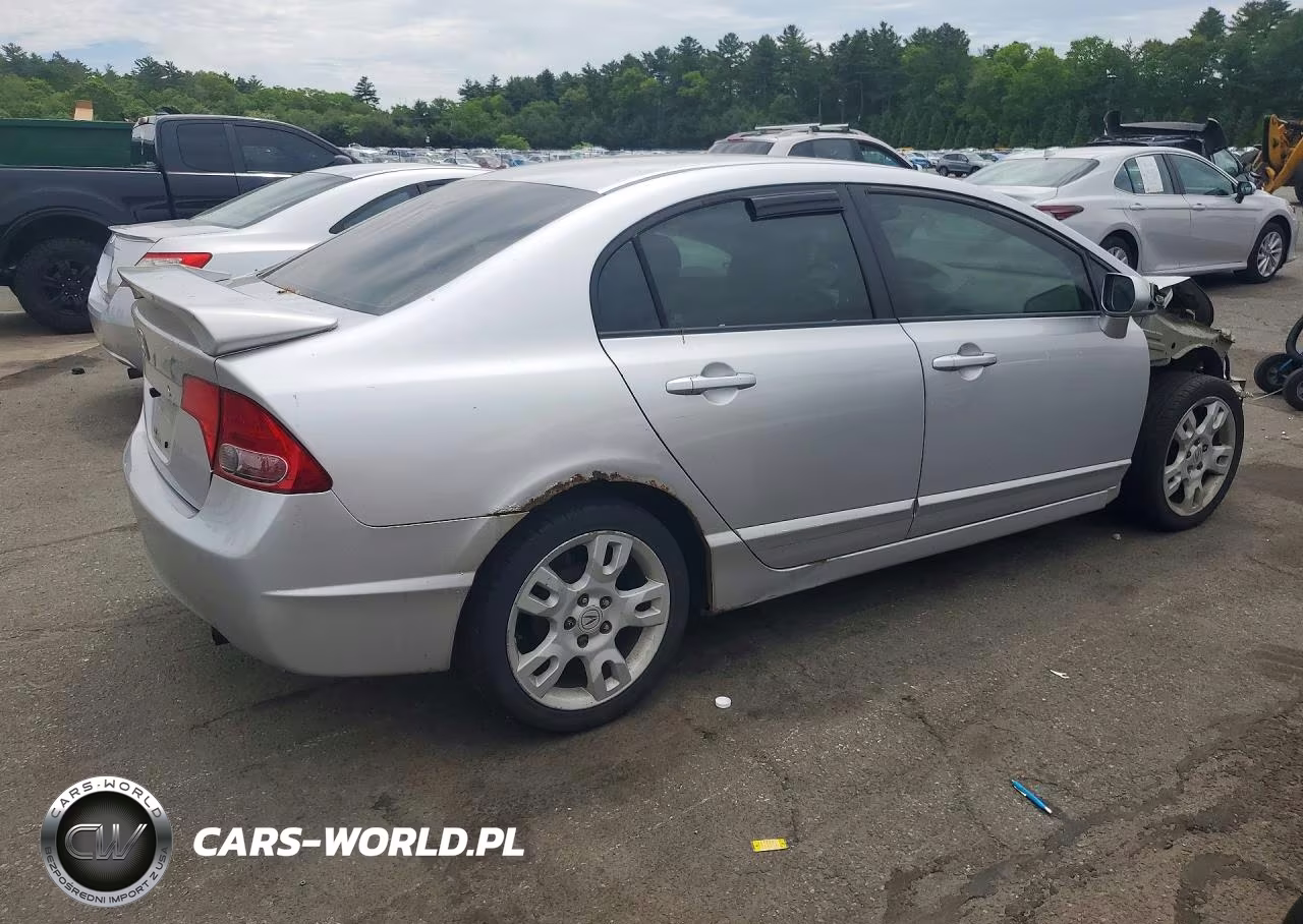 2008 Honda Civic Lx VIN:2HGFA16518H332425 - 3