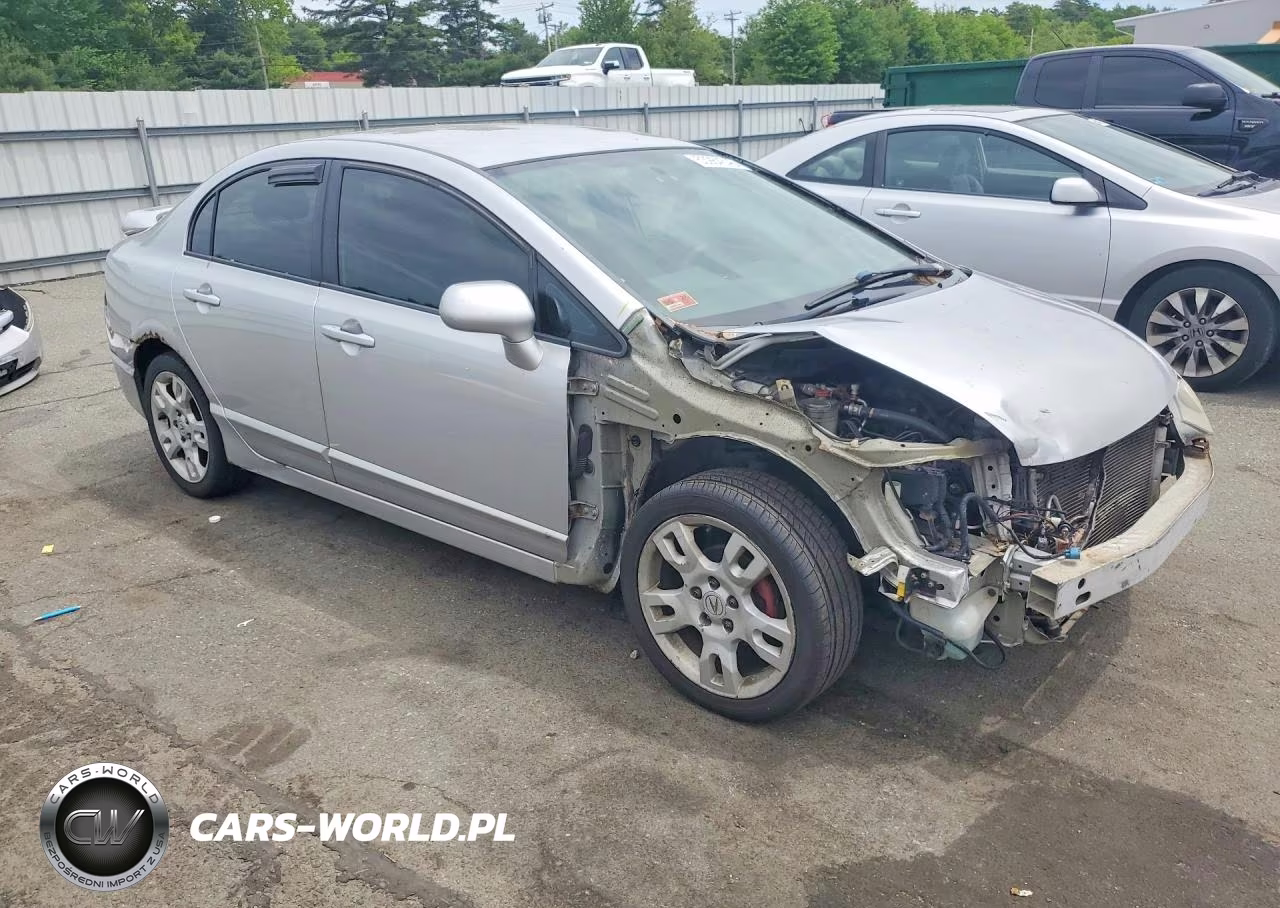 2008 Honda Civic Lx VIN:2HGFA16518H332425 - 4