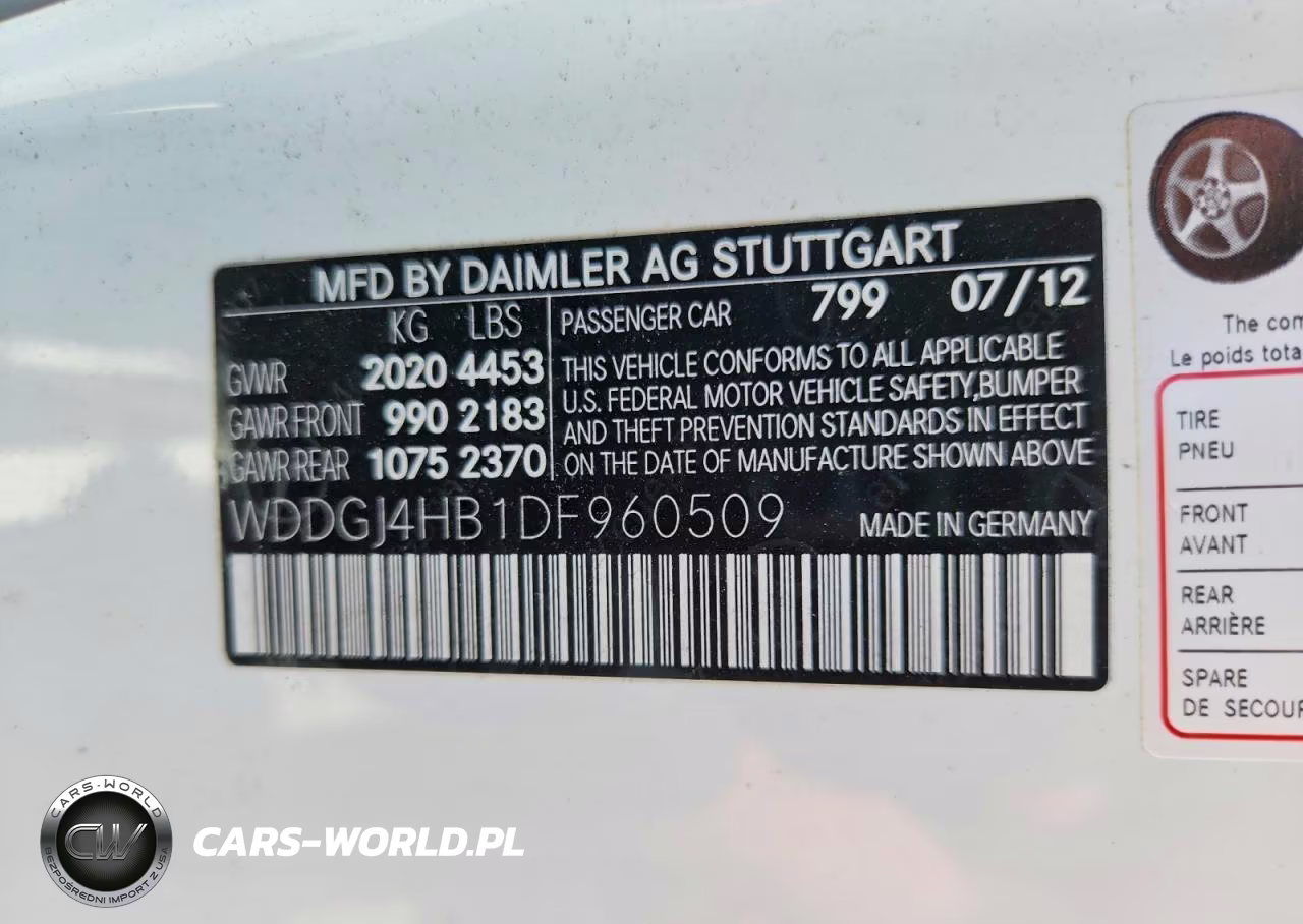 2013 Mercedes-Benz C 250 VIN:WDDGJ4HB1DF960509 - 12