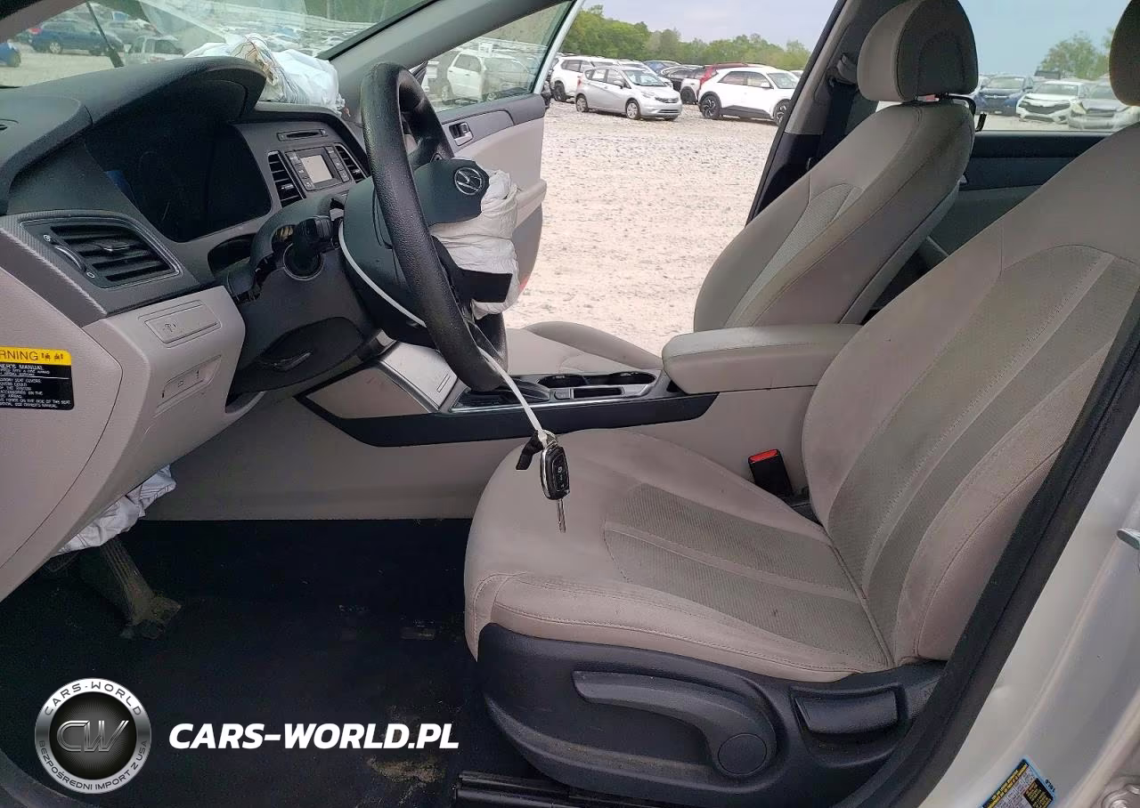 2017 Hyundai Sonata Se VIN:5NPE24AF0HH591875 - 7