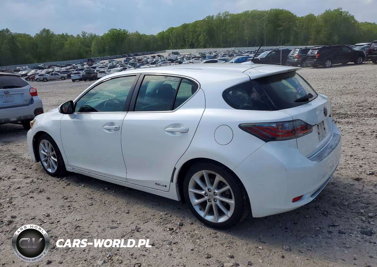 2012 Lexus Ct 200 VIN:JTHKD5BH7C2080174 - 2