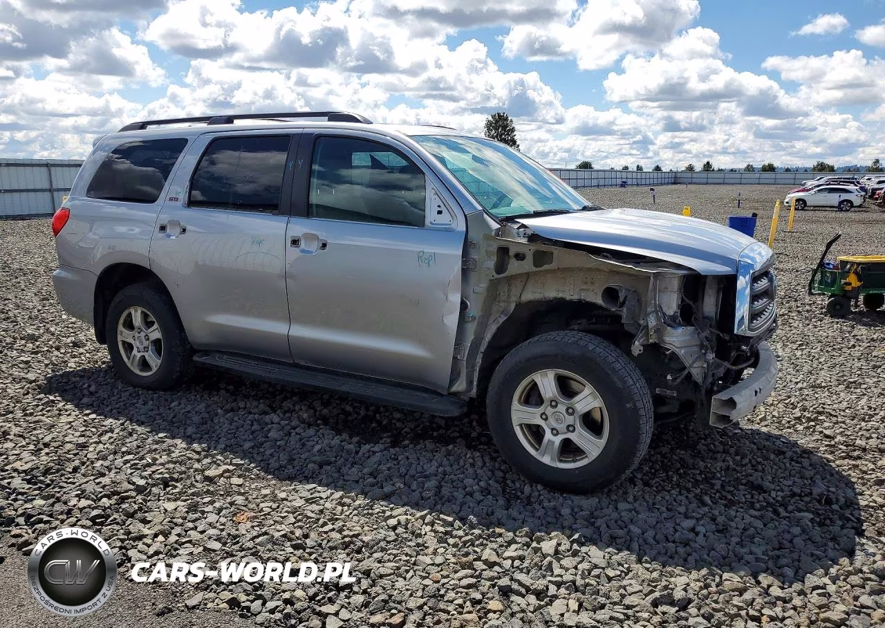2017 Toyota Sequoia Sr5 VIN:5TDBW5G11HS153871 - 4