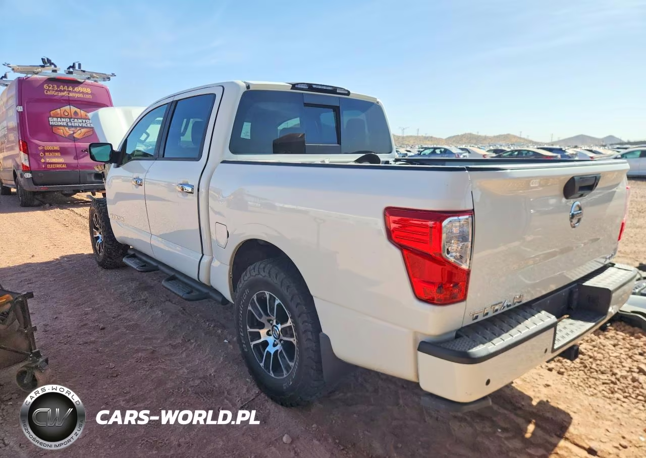 2021 Nissan Titan Sv VIN:1N6AA1EFXMN531670 - 2