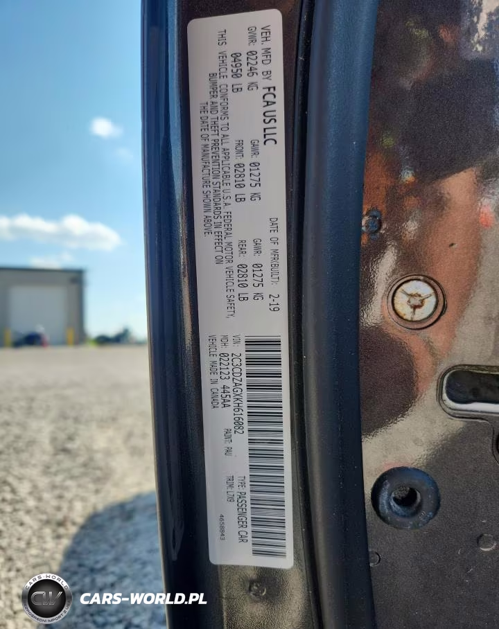 2019 Dodge Challenger Sxt VIN:2C3CDZAGXKH616082 - 12