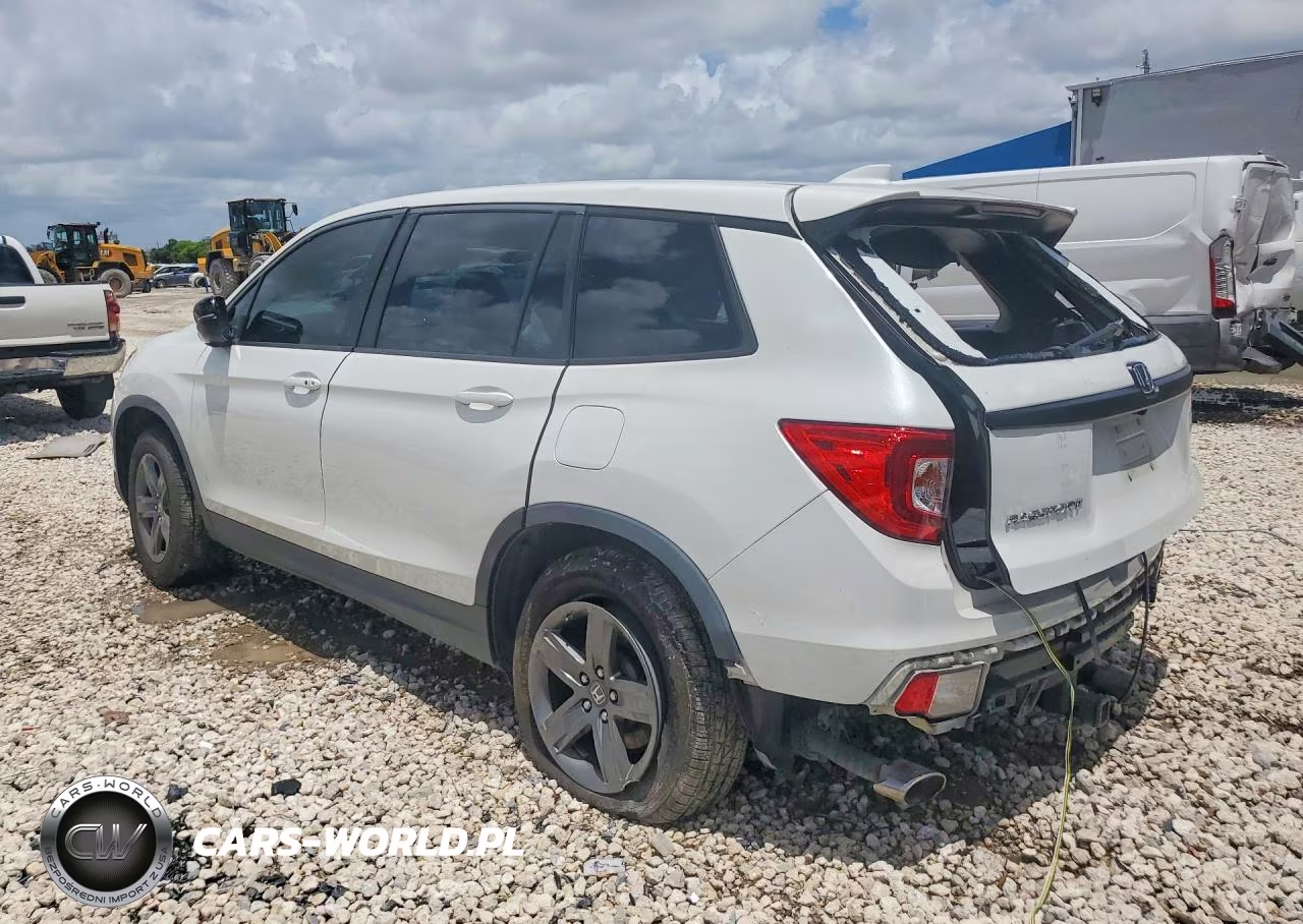 2020 Honda Passport Exl VIN:5FNYF7H59LB003317 - 2