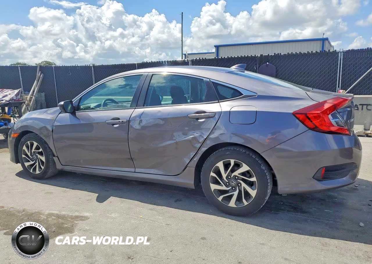 2017 Hond Civic VIN:19XFC2F78HE054957 - 2