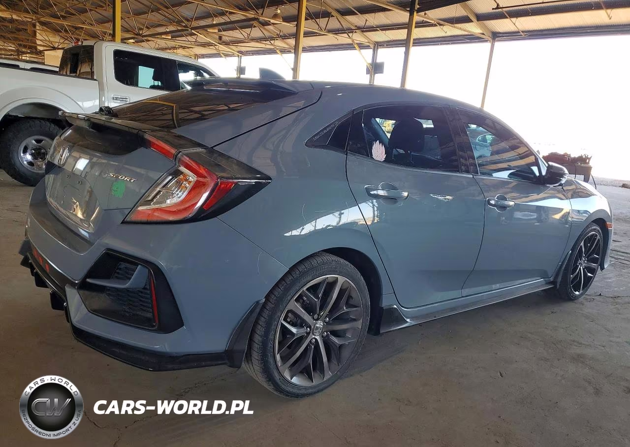 2021 Honda Civic Sport VIN:SHHFK7H44MU218470 - 3