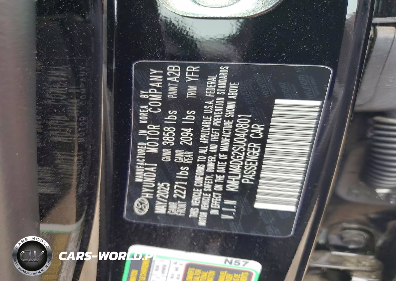 2025 Hyundai Elantra Sel Sport VIN:KMHLM4DG2SU040801 - 12