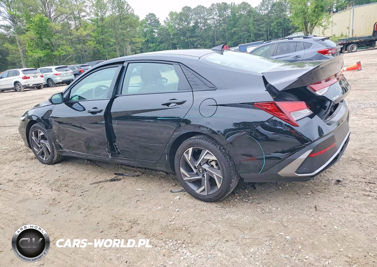 2025 Hyundai Elantra Sel Sport VIN:KMHLM4DG2SU040801 - 2