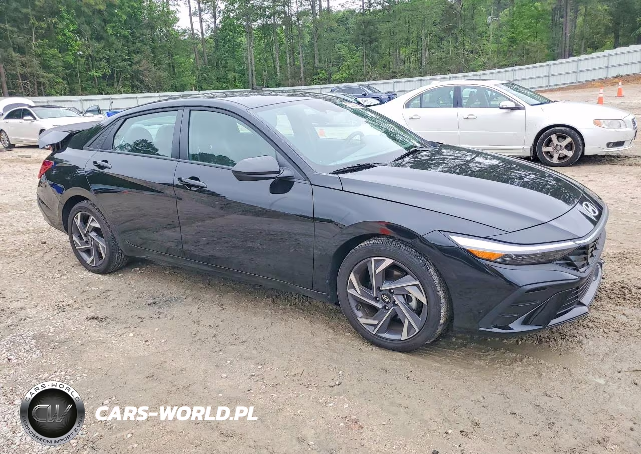 2025 Hyundai Elantra Sel Sport VIN:KMHLM4DG2SU040801 - 4