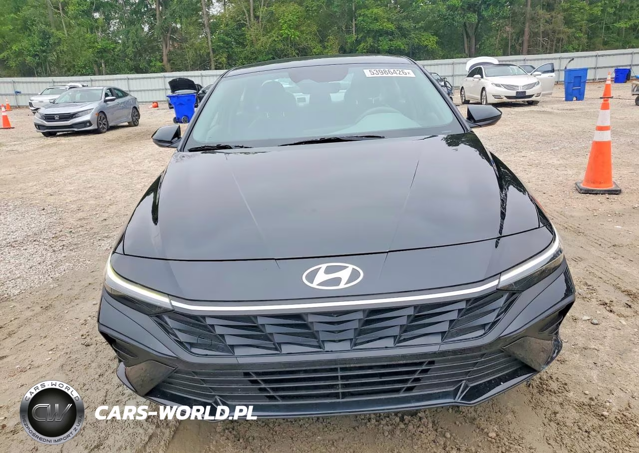 2025 Hyundai Elantra Sel Sport VIN:KMHLM4DG2SU040801 - 5