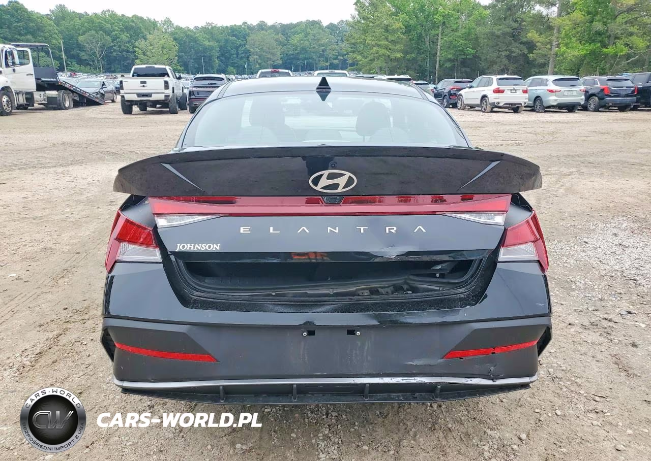 2025 Hyundai Elantra Sel Sport VIN:KMHLM4DG2SU040801 - 6