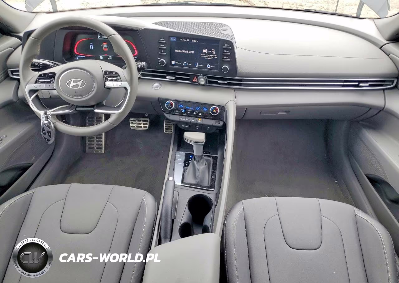 2025 Hyundai Elantra Sel Sport VIN:KMHLM4DG2SU040801 - 8