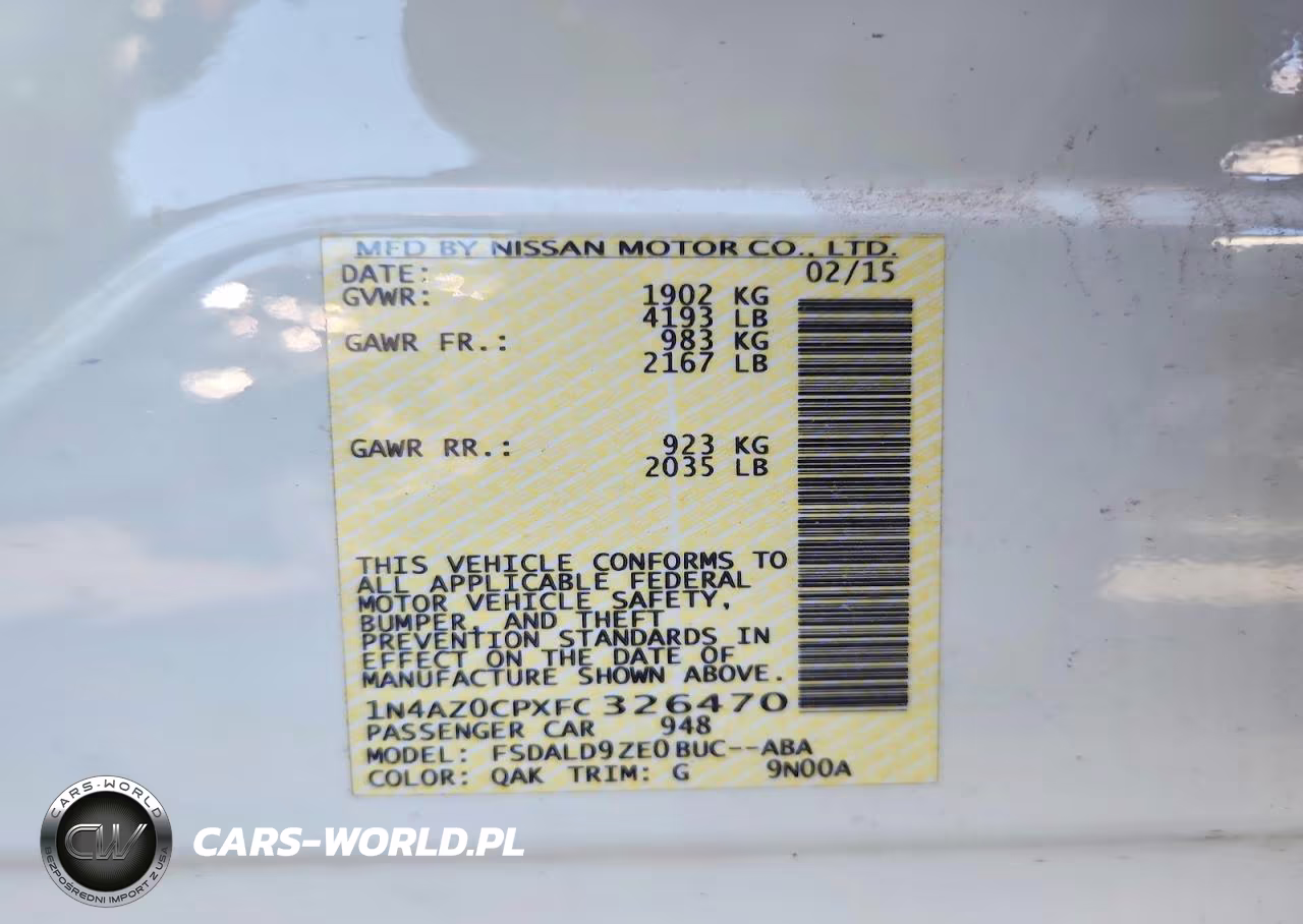2015 Nissan Leaf Sv VIN:1N4AZ0CPXFC326470 - 12