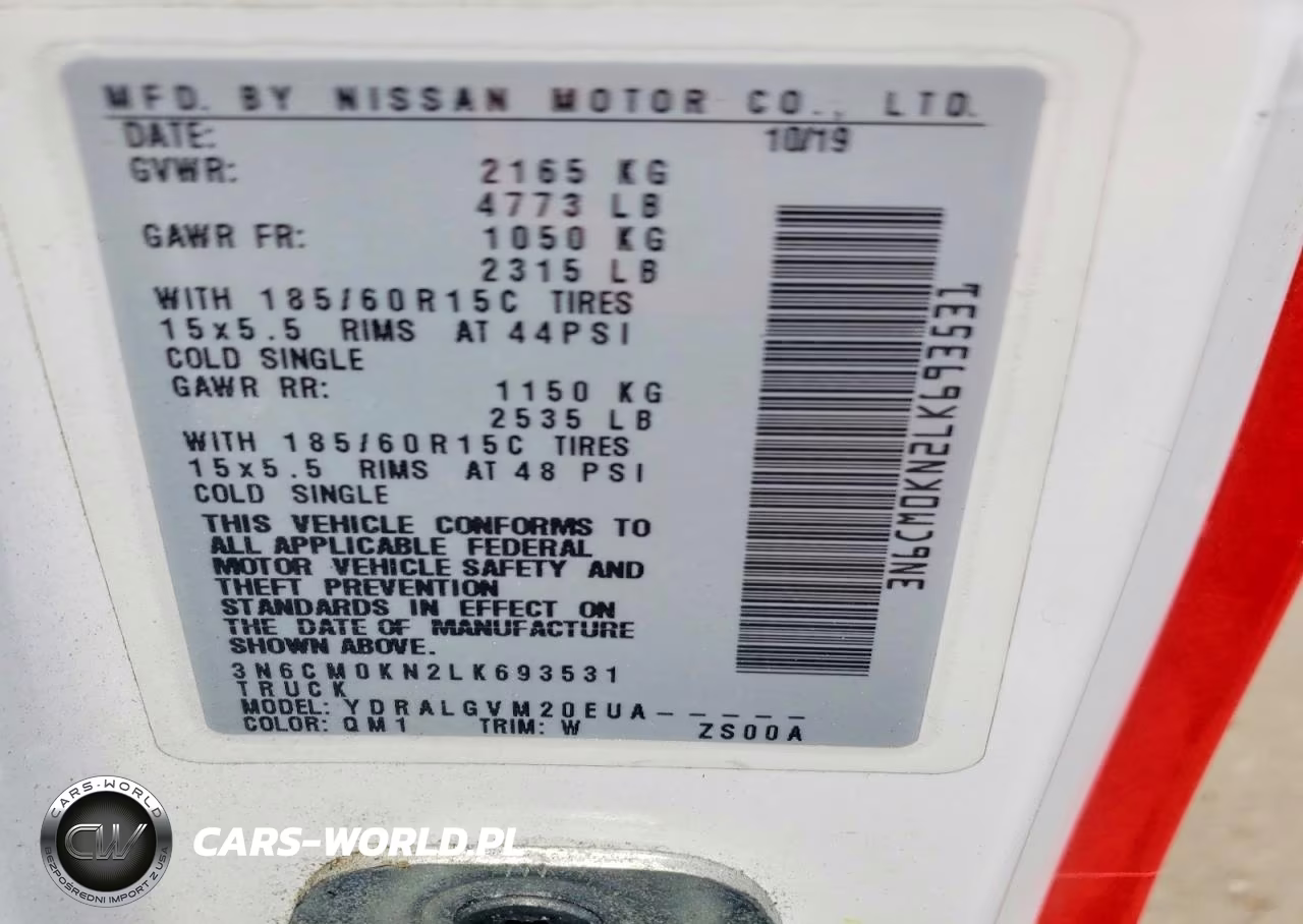 2020 Nissan Nv200 Sv VIN:3N6CM0KN2LK693531 - 14