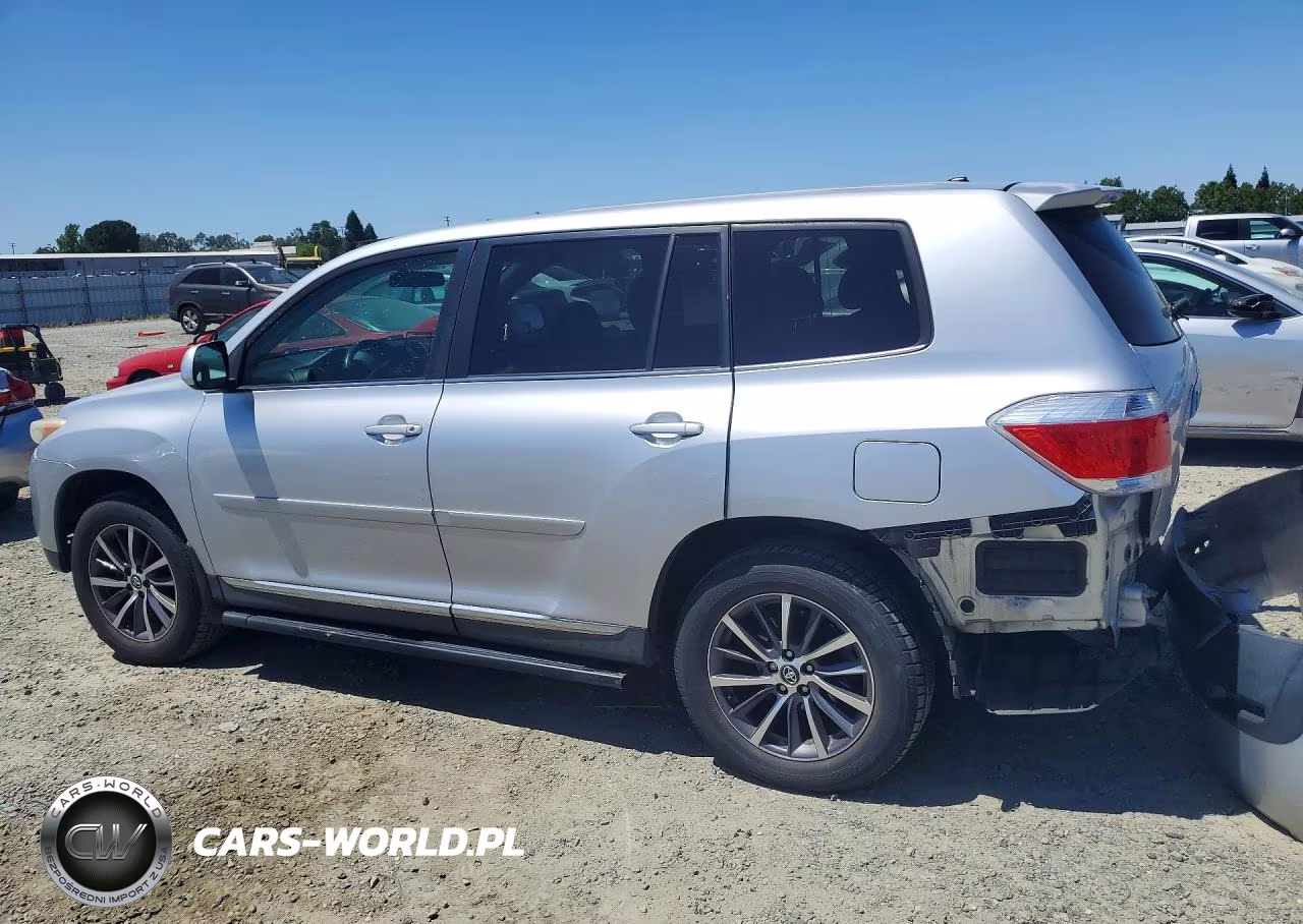 2012 Toyota Highlander Base VIN:5TDZK3EH0CS070651 - 2