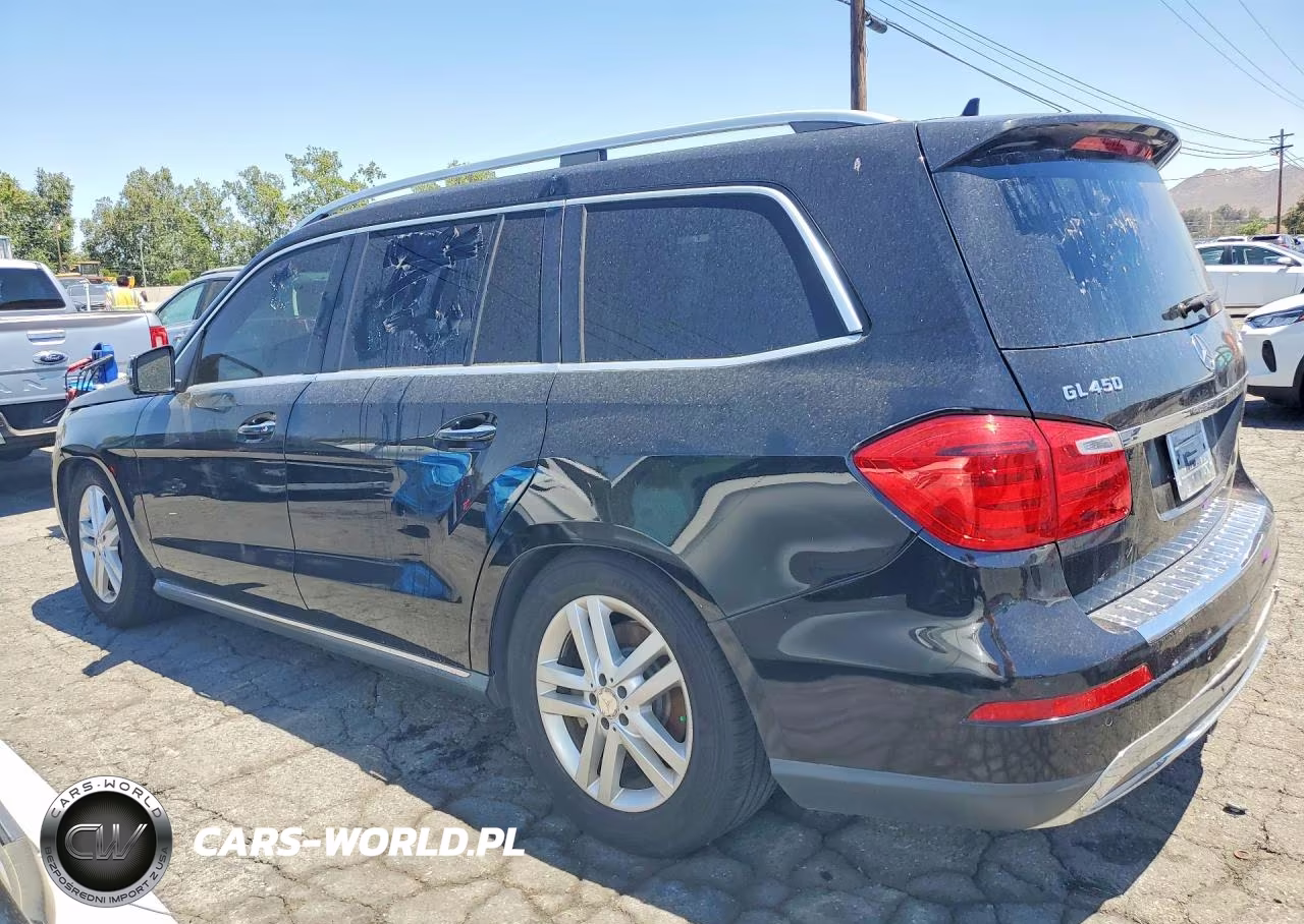 2015 Mercedes-Benz Gl 450 4Matic VIN:4JGDF6EE0FA459485 - 2