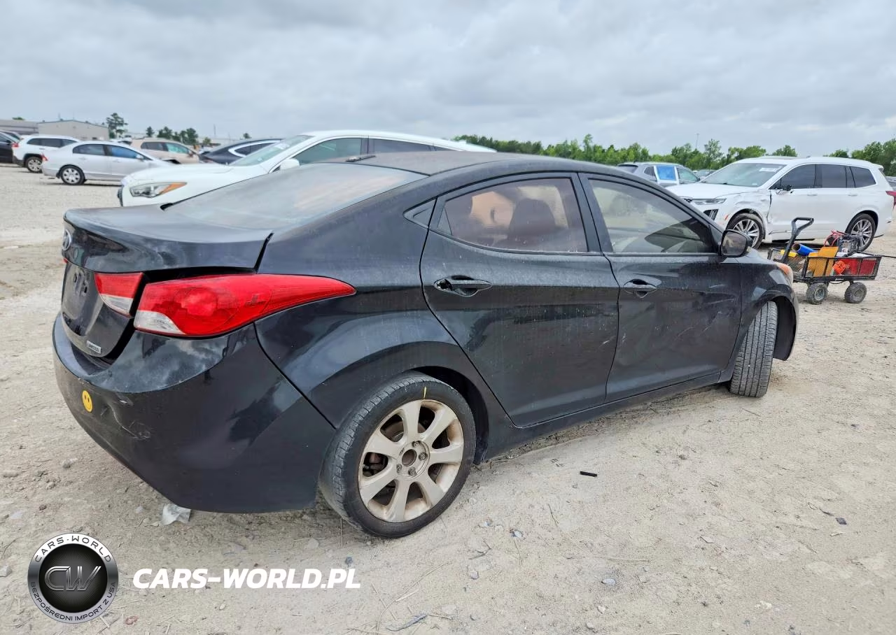 2012 Hyundai Elantra Limited VIN:KMHDH4AE7CU353758 - 3