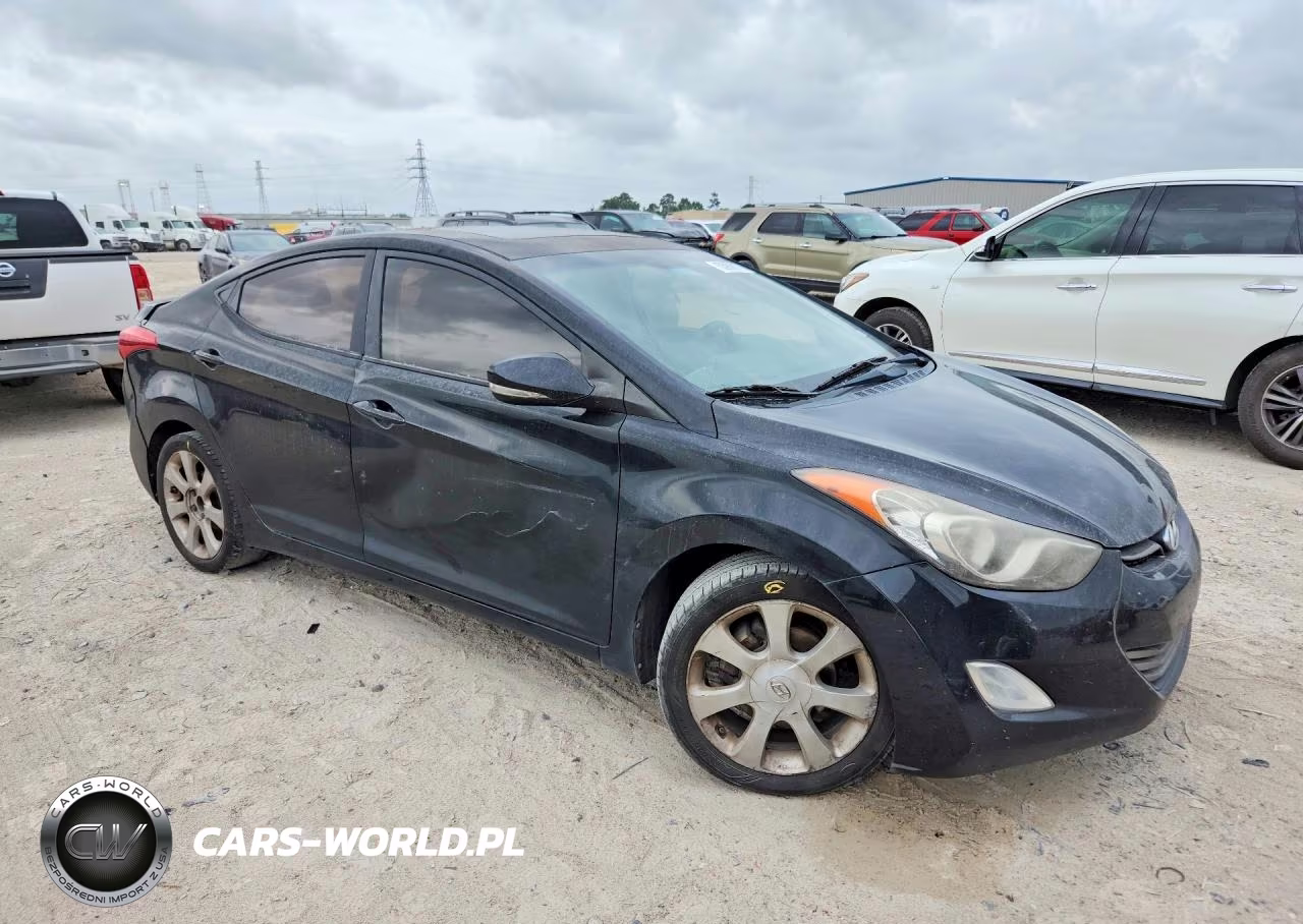 2012 Hyundai Elantra Limited VIN:KMHDH4AE7CU353758 - 4