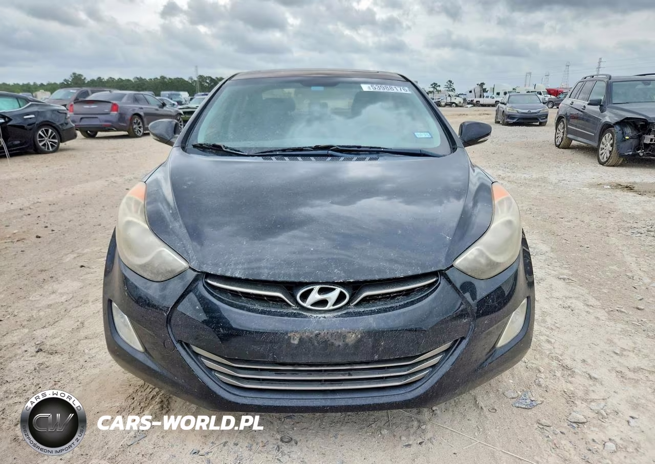 2012 Hyundai Elantra Limited VIN:KMHDH4AE7CU353758 - 5