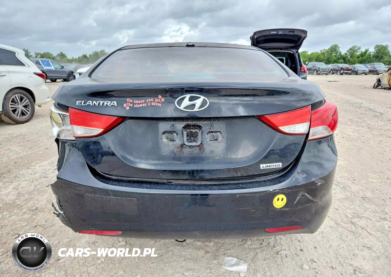 2012 Hyundai Elantra Limited VIN:KMHDH4AE7CU353758 - 6