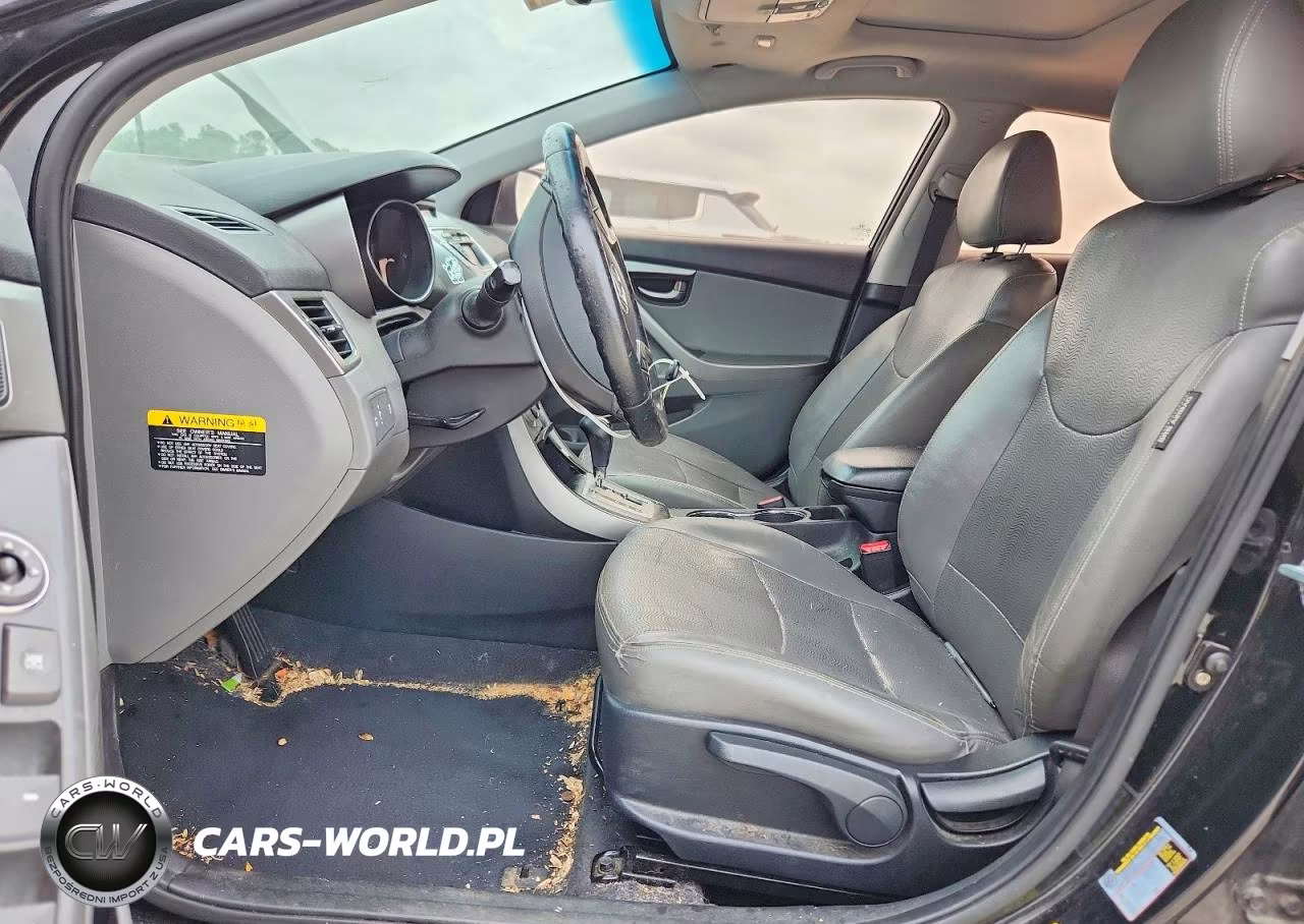 2012 Hyundai Elantra Limited VIN:KMHDH4AE7CU353758 - 7