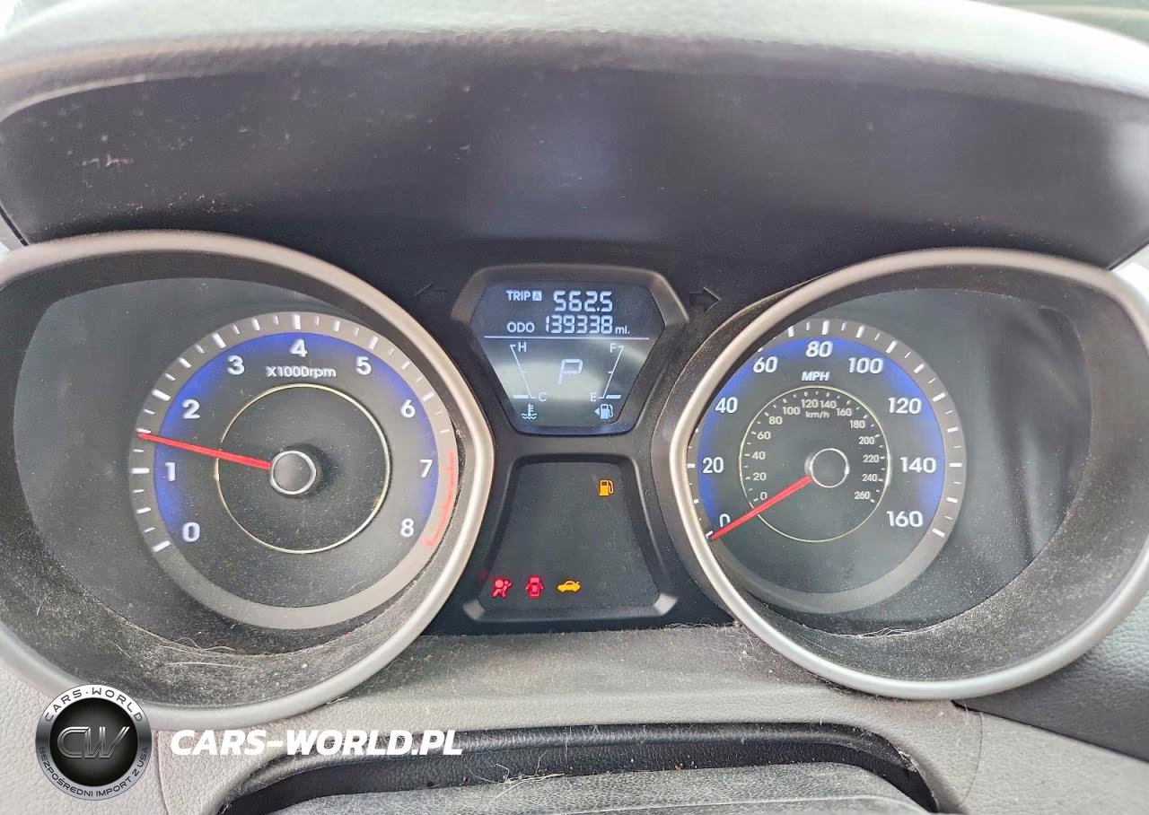 2012 Hyundai Elantra Limited VIN:KMHDH4AE7CU353758 - 9