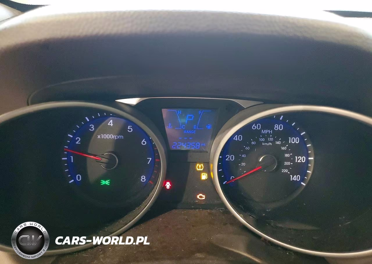 2013 Hyundai Tucson Gls VIN:KM8JUCAC6DU619747 - 9