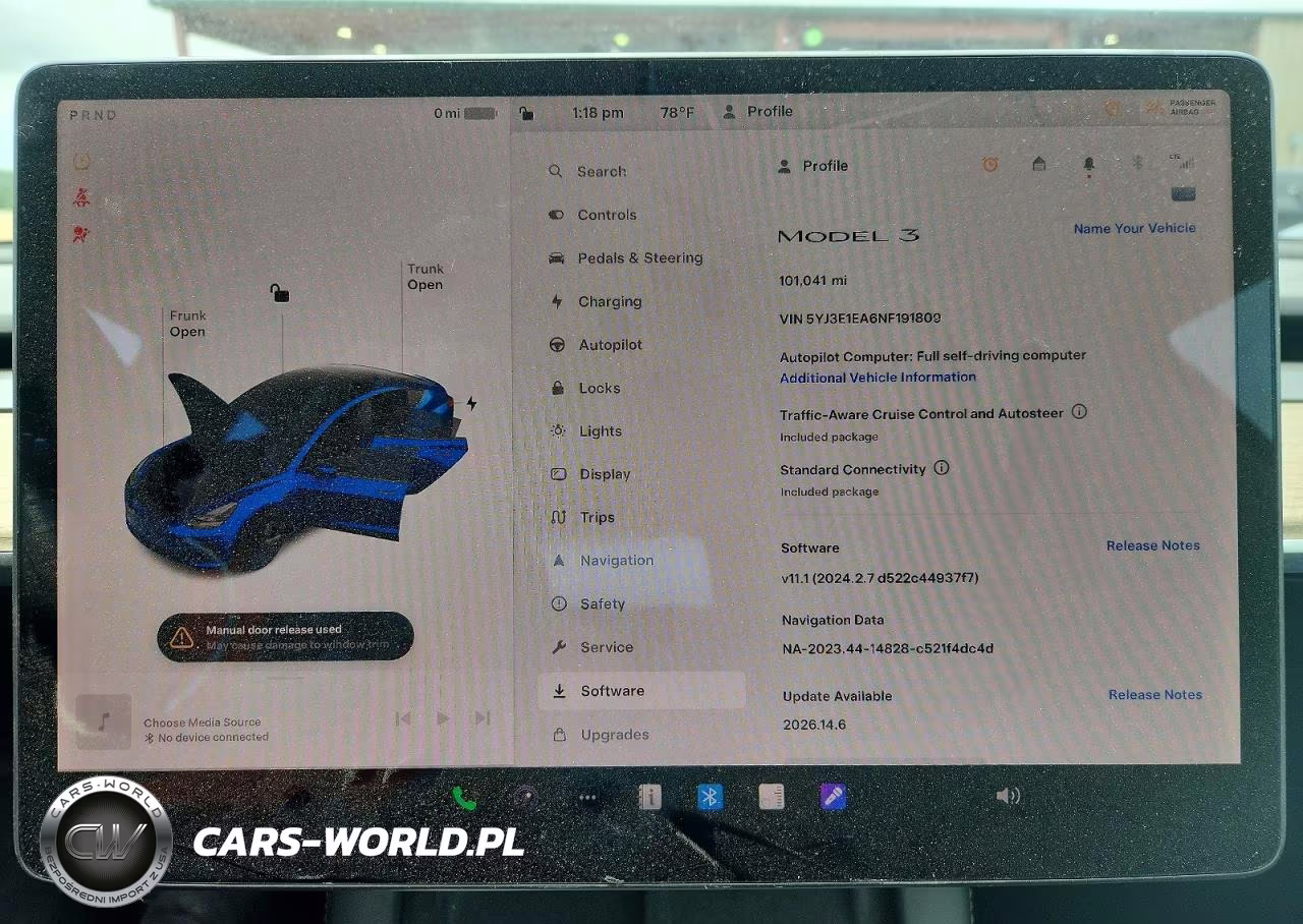 2022 Tesla Model 3 VIN:5YJ3E1EA6NF191809 - 9
