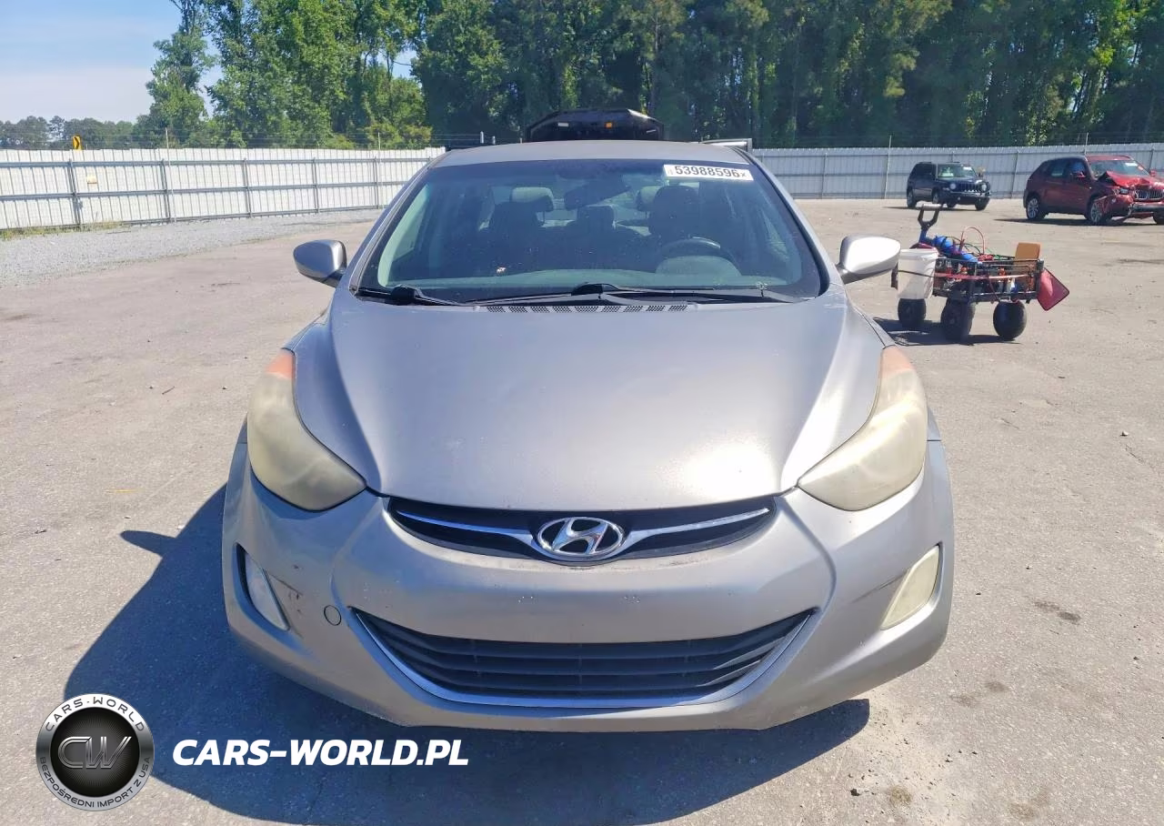 2013 Hyundai Elantra Gls VIN:KMHDH4AE7DU557316 - 5