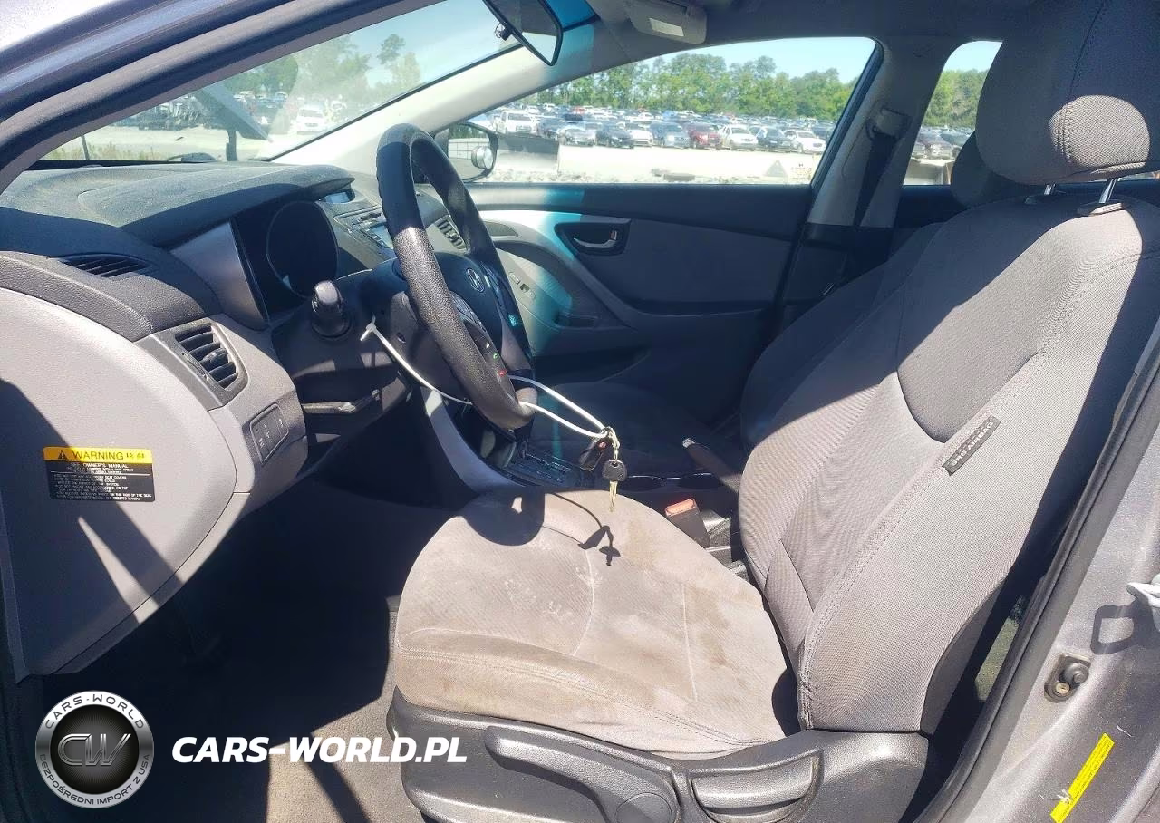 2013 Hyundai Elantra Gls VIN:KMHDH4AE7DU557316 - 7
