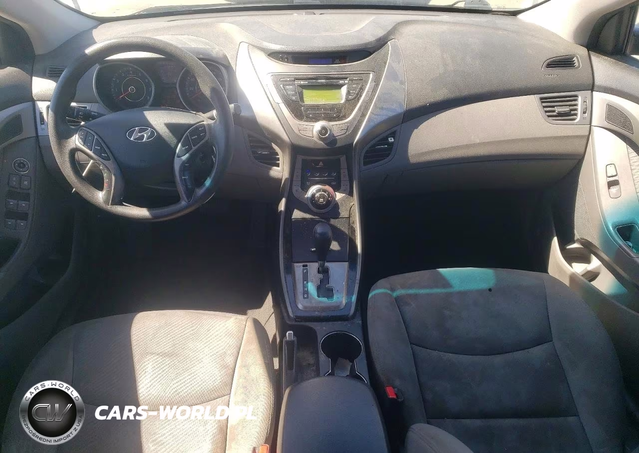 2013 Hyundai Elantra Gls VIN:KMHDH4AE7DU557316 - 8