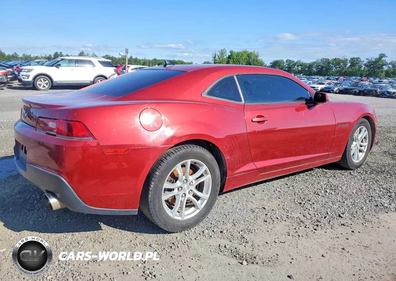 2014 Chevrolet Camaro Ls VIN:2G1FA1E39E9257020 - 3