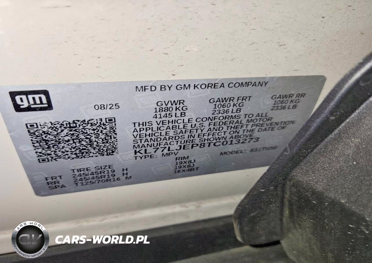2026 Chevrolet Trax 2Rs VIN:KL77LJEP8TC013273 - 13