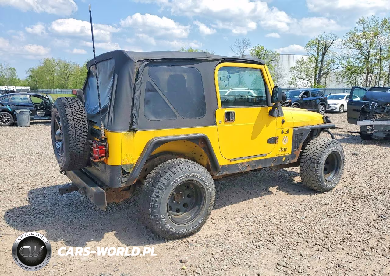 2006 Jeep Wrangler X VIN:1J4FA39S16P761224 - 3
