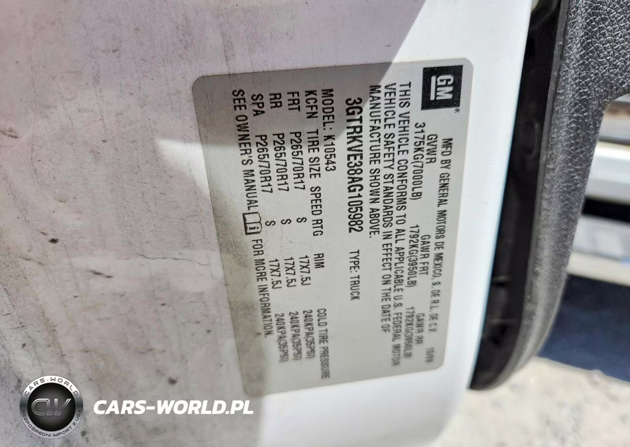 2010 GMC Sierra K1500 Sle VIN:3GTRKVE38AG105982 - 12