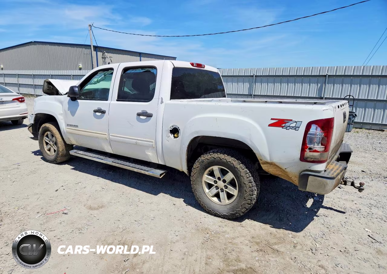 2010 GMC Sierra K1500 Sle VIN:3GTRKVE38AG105982 - 2