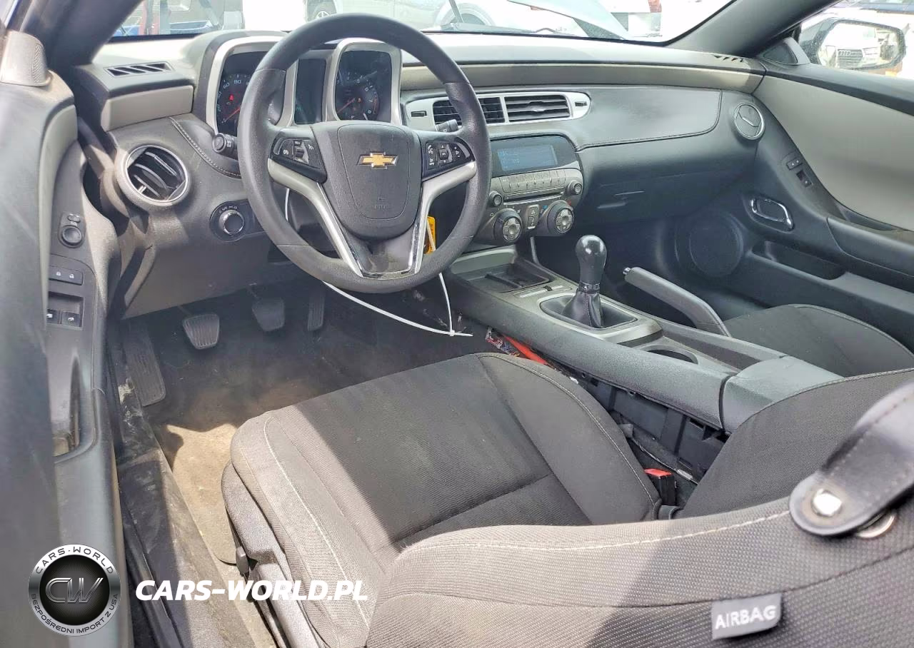 2013 Chevrolet Camaro Ls VIN:2G1FE1E36D9216122 - 8