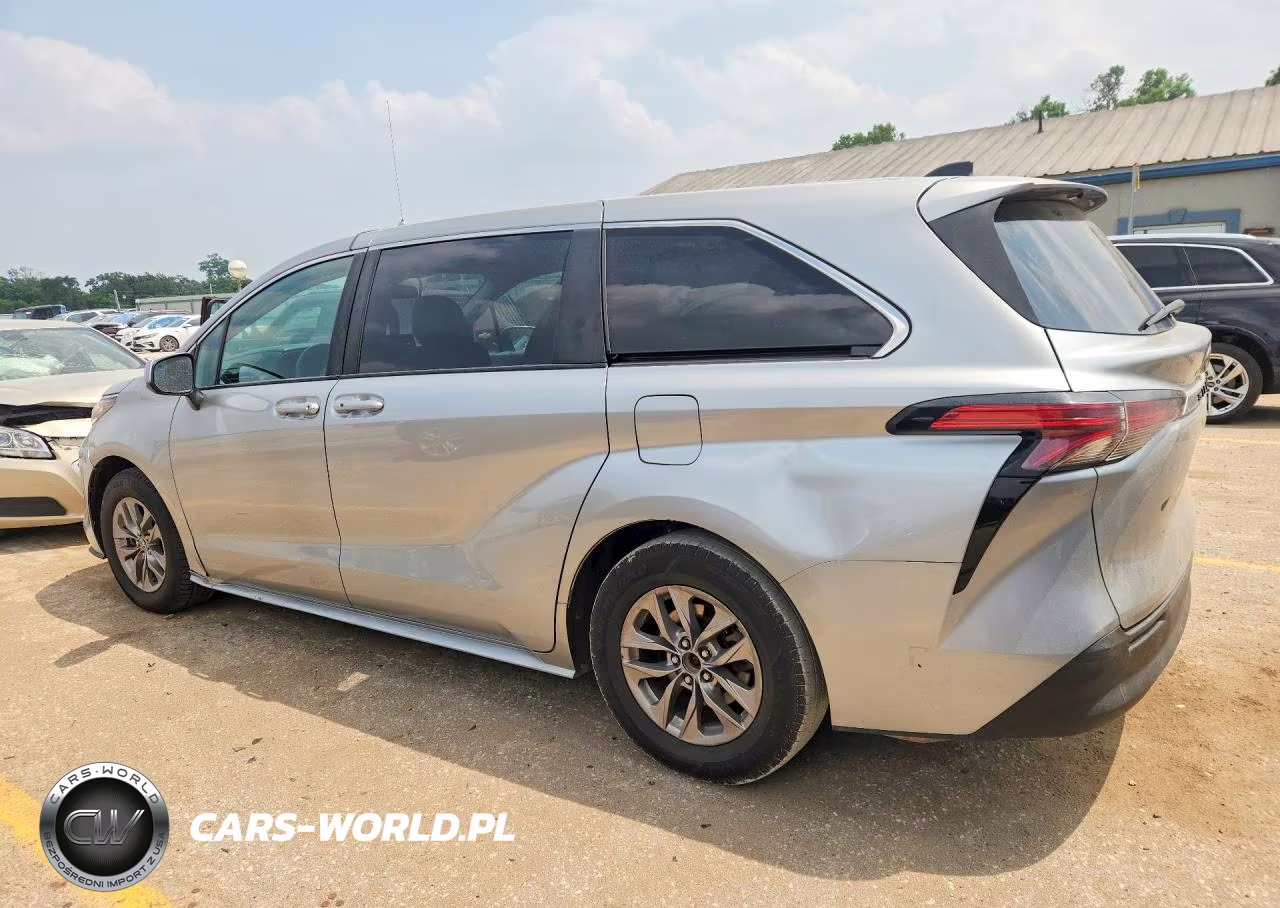 2022 Toyota Sienna Le VIN:5TDKSKFC3NS062416 - 2