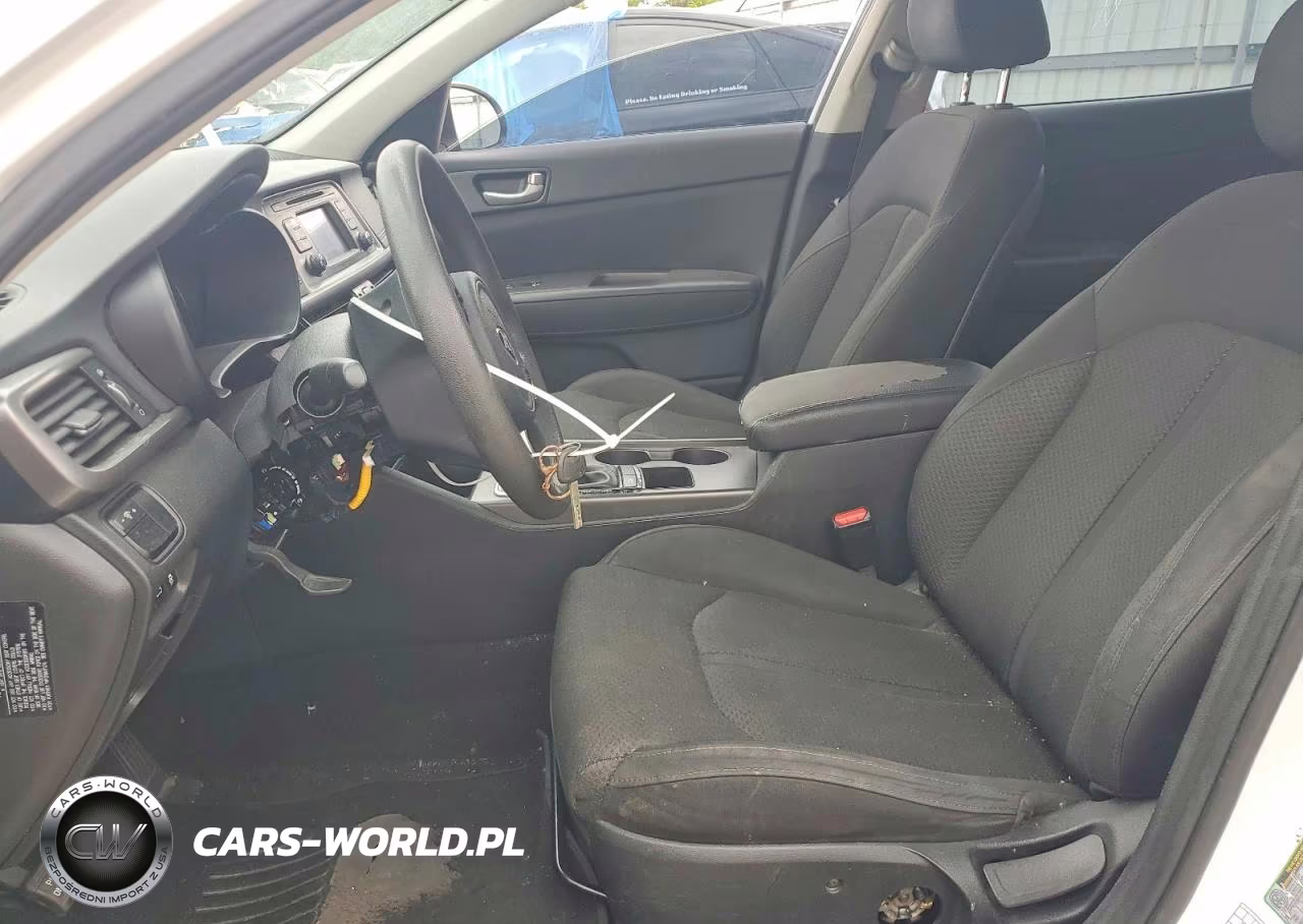 2017 Kia Optima Lx VIN:5XXGT4L31HG121956 - 7