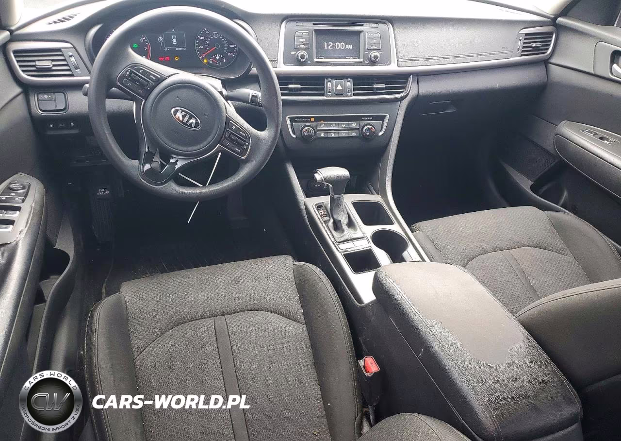 2017 Kia Optima Lx VIN:5XXGT4L31HG121956 - 8