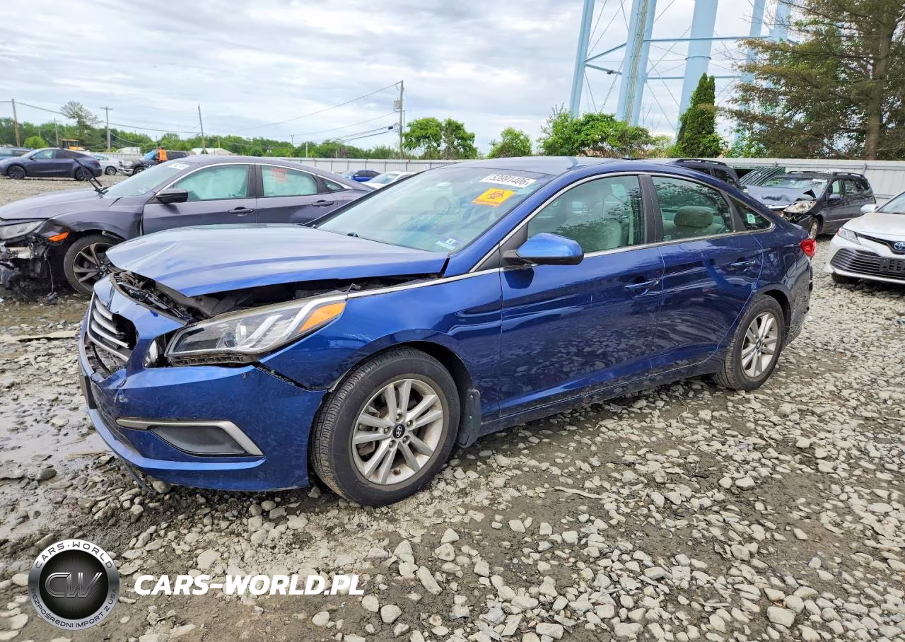 2017 Hyundai Sonata Se VIN:5NPE24AF0HH573375 - 1