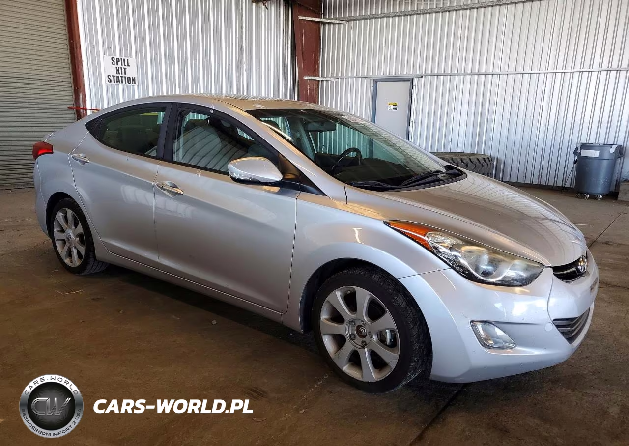 2013 Hyundai Elantra Limited VIN:KMHDH4AE1DU552922 - 4