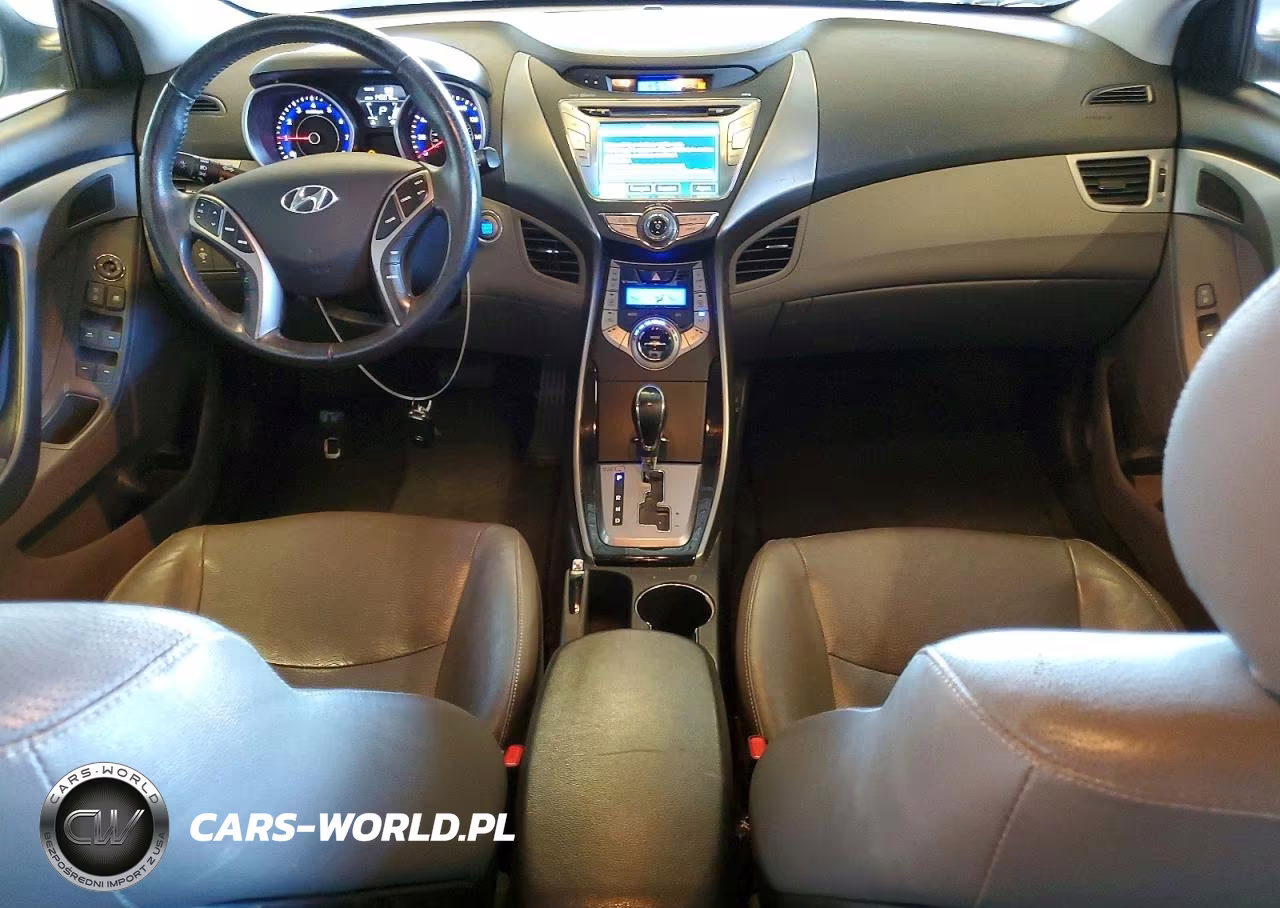 2013 Hyundai Elantra Limited VIN:KMHDH4AE1DU552922 - 8