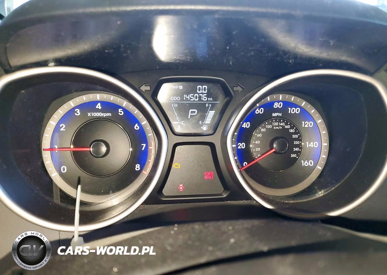 2013 Hyundai Elantra Limited VIN:KMHDH4AE1DU552922 - 9