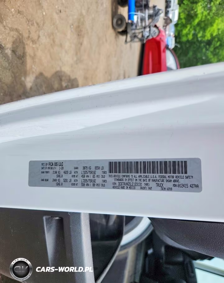 2020 Ram Promaster 1500 1500 Standard VIN:3C6TRVAG5LE123131 - 13
