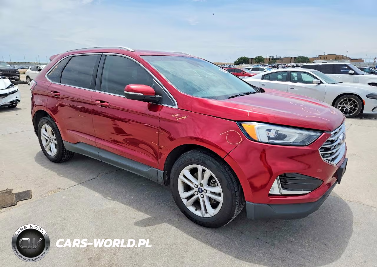 2019 Ford Edge Sel VIN:2FMPK3J91KBC19652 - 4