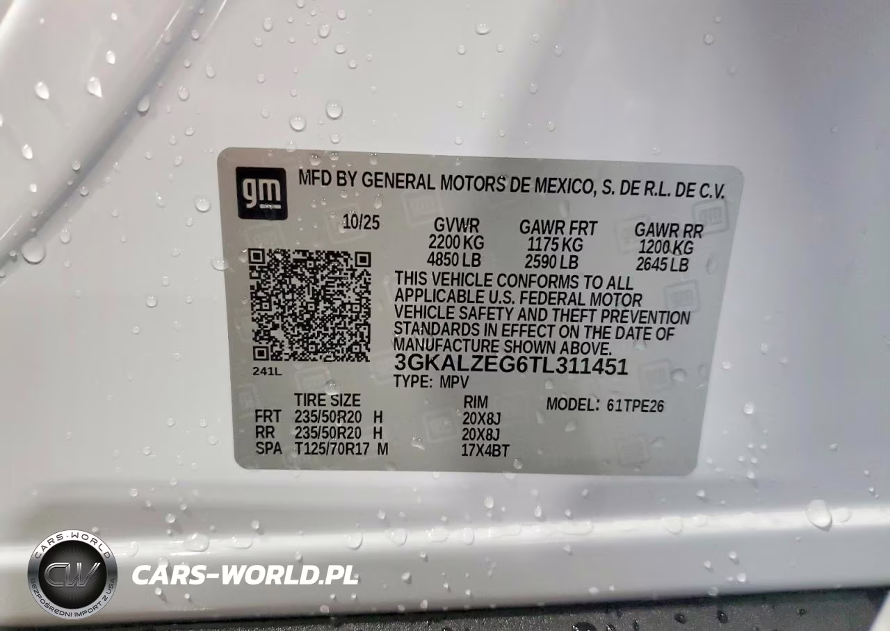 2026 GMC Terrain Denali VIN:3GKALZEG6TL311451 - 12